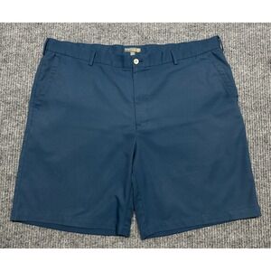 Peter Millar Shorts Mens‎ 42 Blue Salem Drape 9" Performance Flat Front Chino